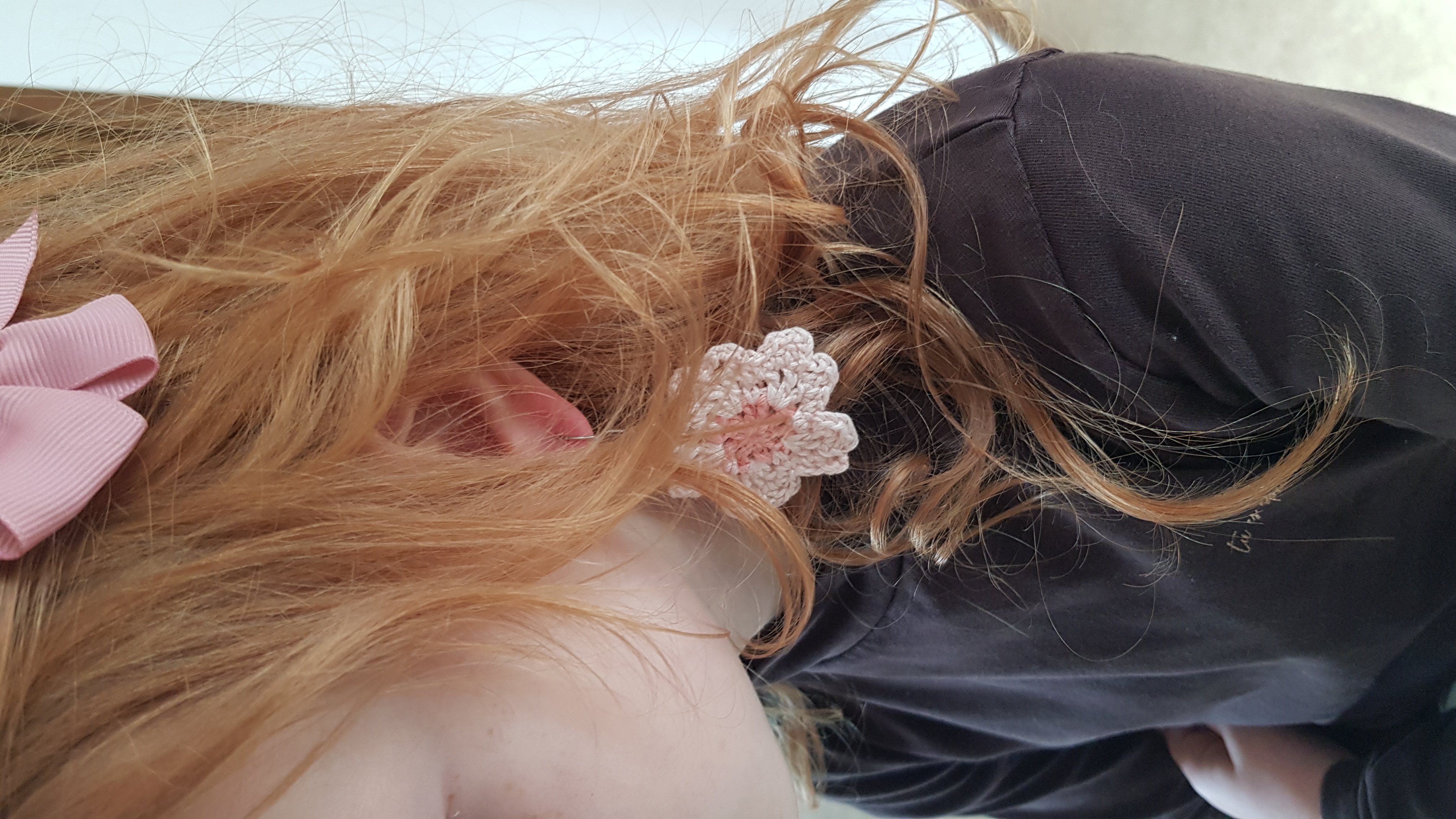 Crochet Sakura Earrings